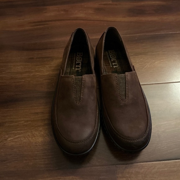 Born Women's Rich Brown Slip-On Loafers - Picture 3 of 7